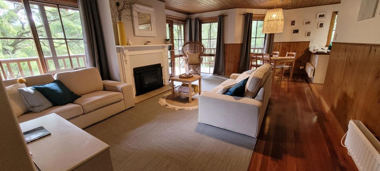 Tall Trees Eco Retreat - Blackwood Cottage Apollo Bay Extérieur photo